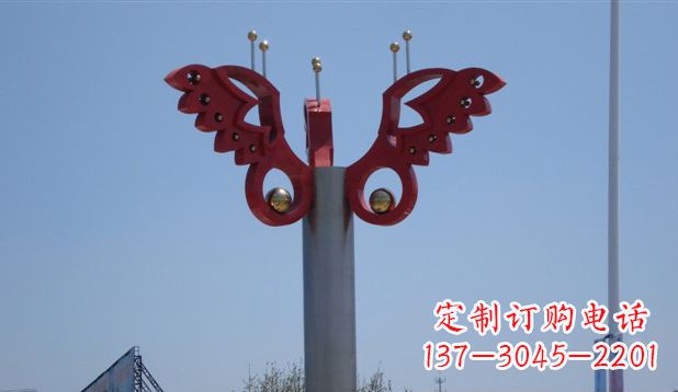 江西欣赏精美蝴蝶雕塑，感受生活的美好