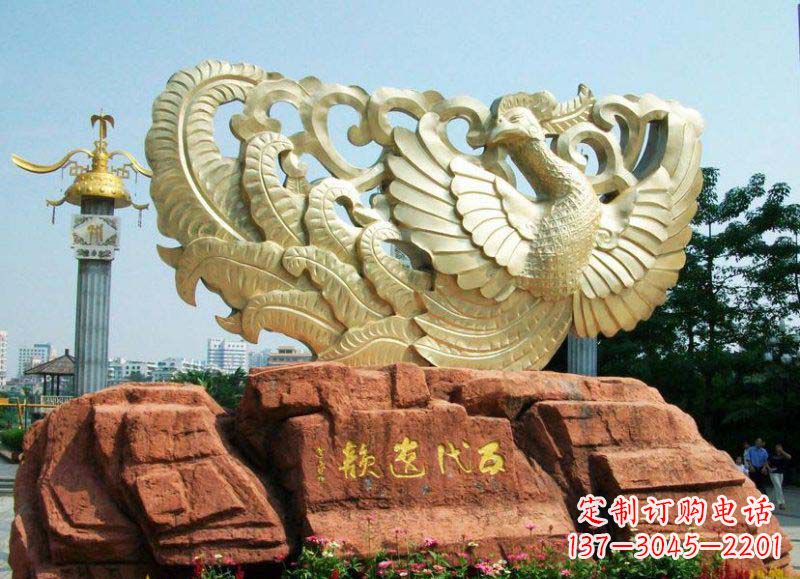 江西中领雕塑凤凰雕塑,精美绝伦