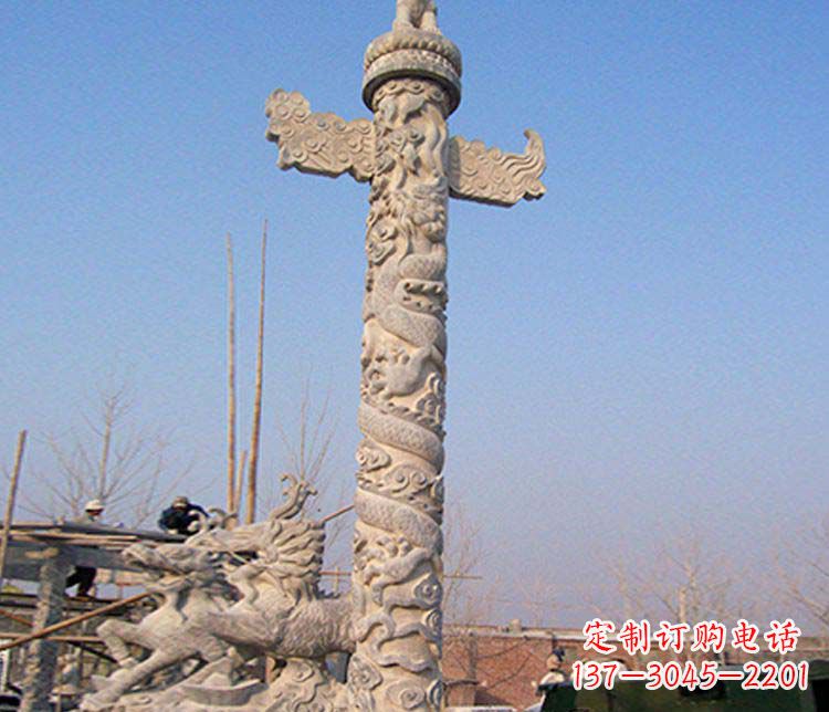 江西广场华表景观石雕