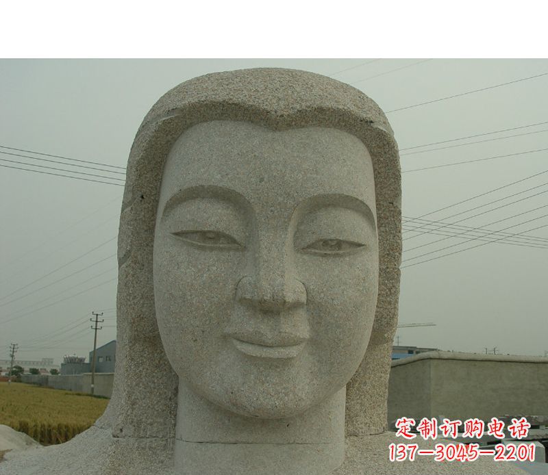 江西广场黄河母亲石雕