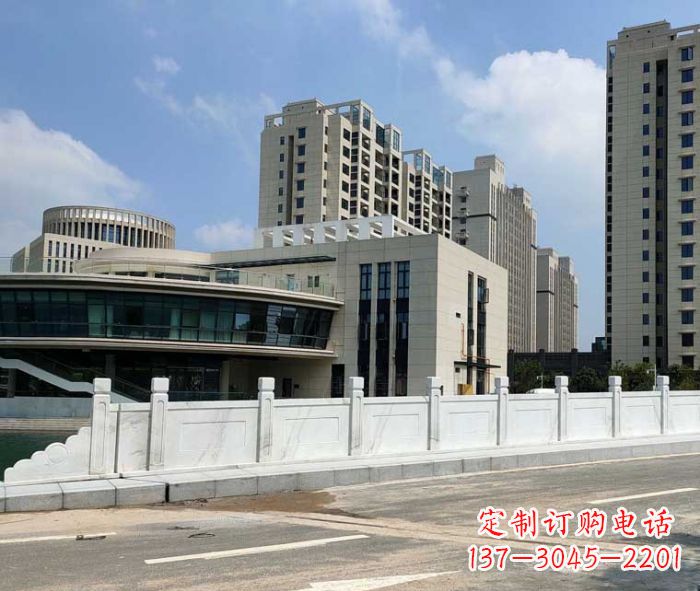 江西享受精美的广场景观大理石栏板雕塑