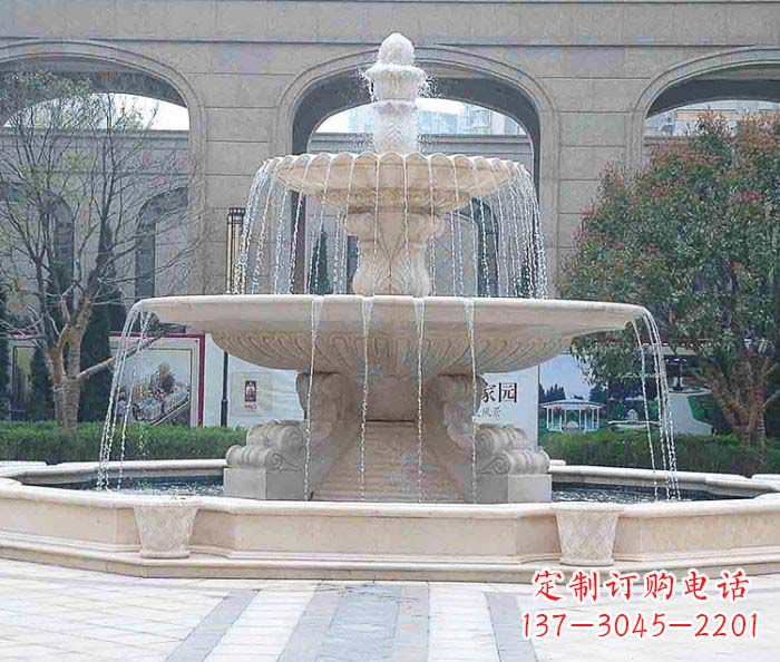 江西为广场添彩的喷泉大型石雕