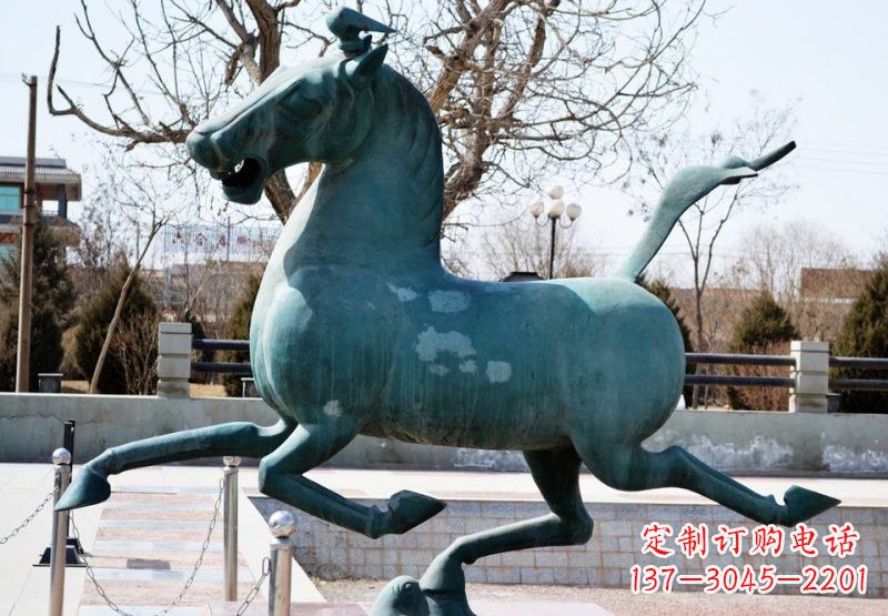 江西艺术品马踏飞燕铜雕塑