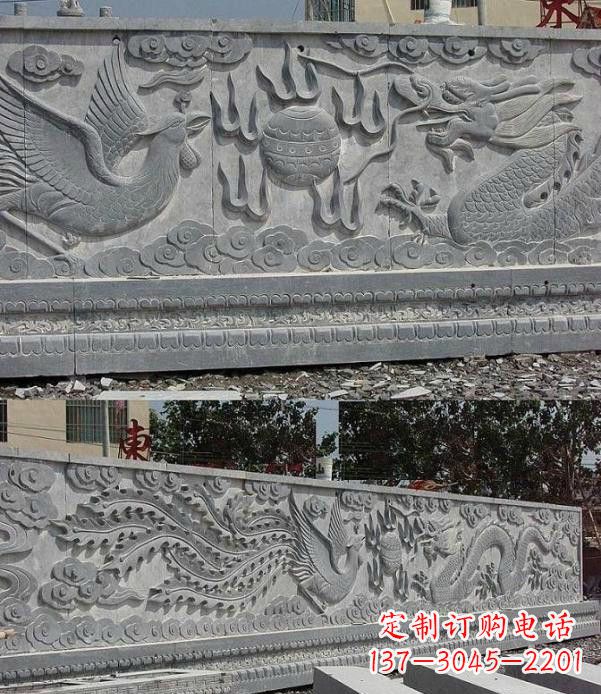 江西精美石浮雕影壁雕塑