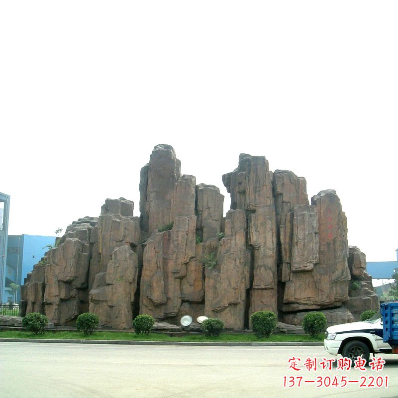 江西中领雕塑:全球领先的广场塑石假山雕塑定制厂家