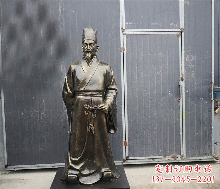 江西中领雕塑为您打造象征李时珍行医的雕塑