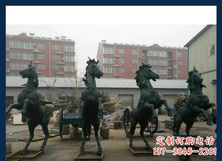 江西中领雕塑推出的优雅动物铜雕飞马,以其出色…