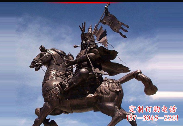 江西风靡全国的将军人物铜雕塑