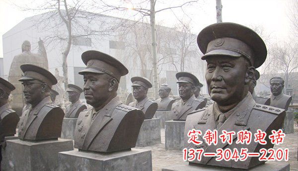 江西广场伟人头像人物铜雕