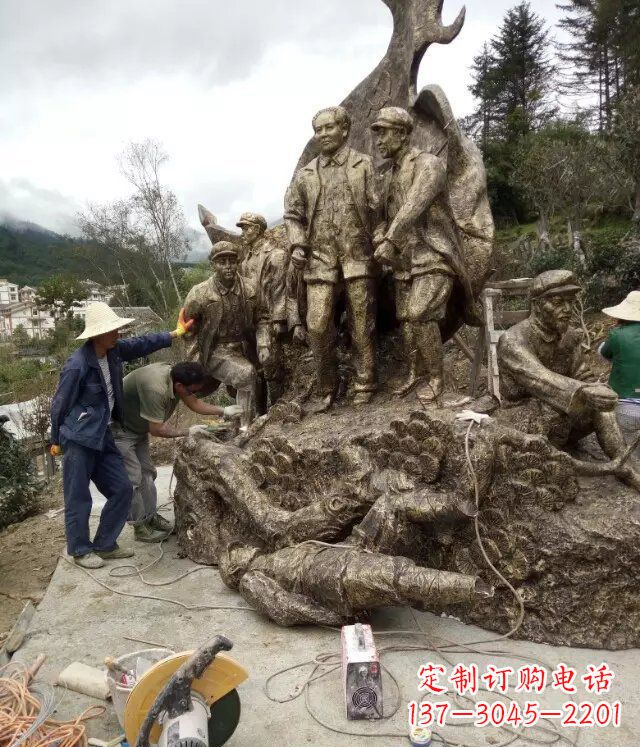 江西专业伟人铜雕多彩国度