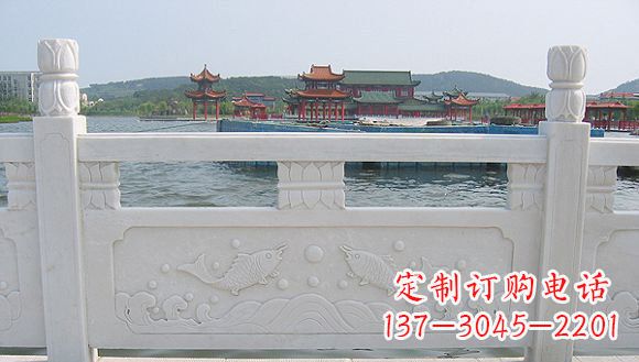 江西海边汉白玉栏板雕塑