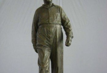 江西中领雕塑：经典革命人物毛主席铜雕