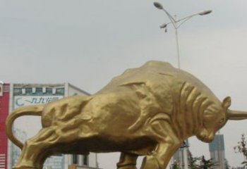 江西拓荒牛铜雕塑-充满历史气息的精美雕塑