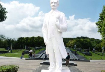 江西爱迪生公园广场世界名人石雕塑
