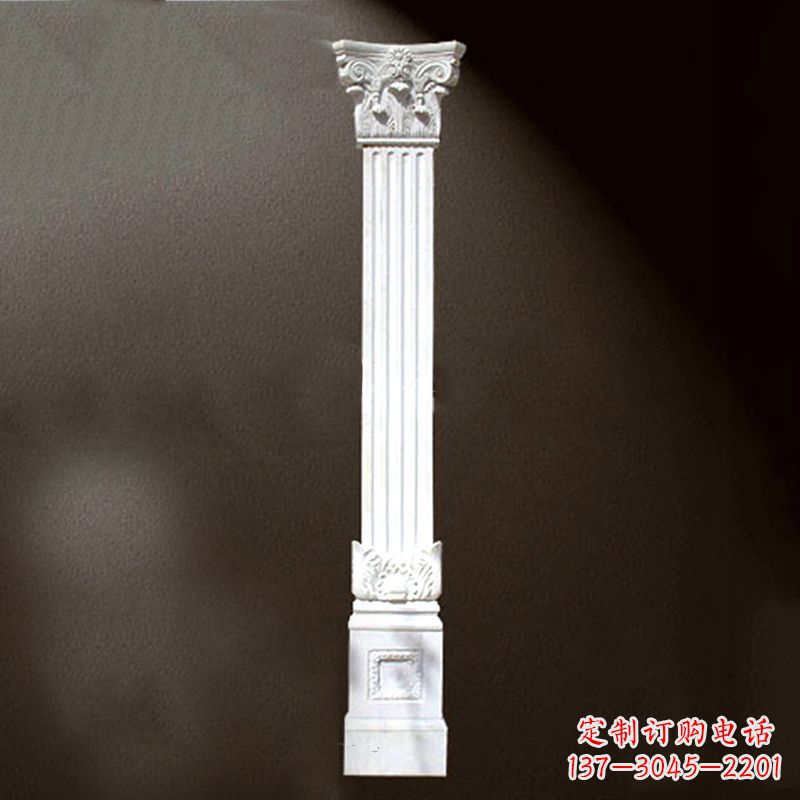江西汉白玉罗马柱