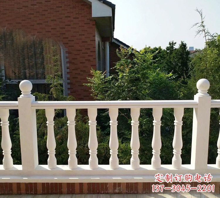 江西汉白玉欧式栏杆石雕