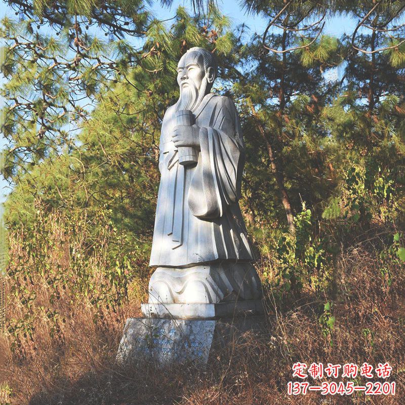 江西传承中国传统文化,让古代名人雕像永驻心中