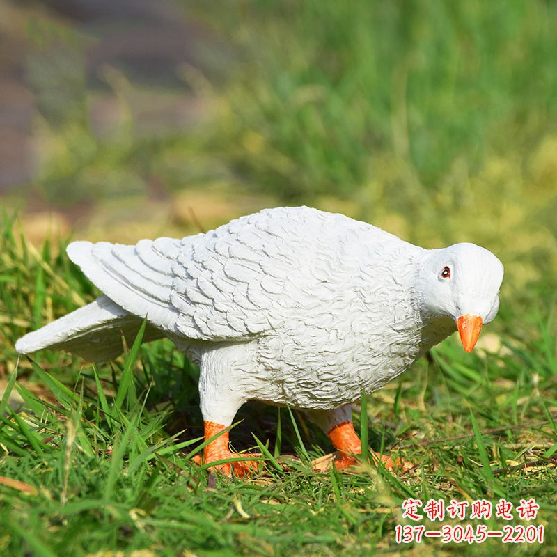 江西和平鸽雕塑模型
