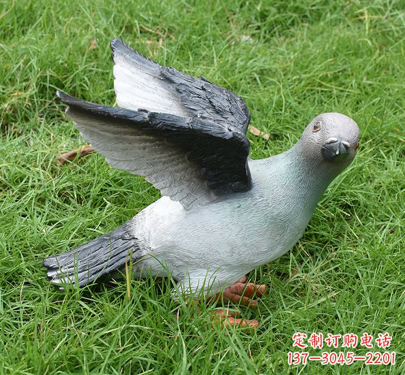 江西和平鸽雕塑:宣告世人的爱与和平