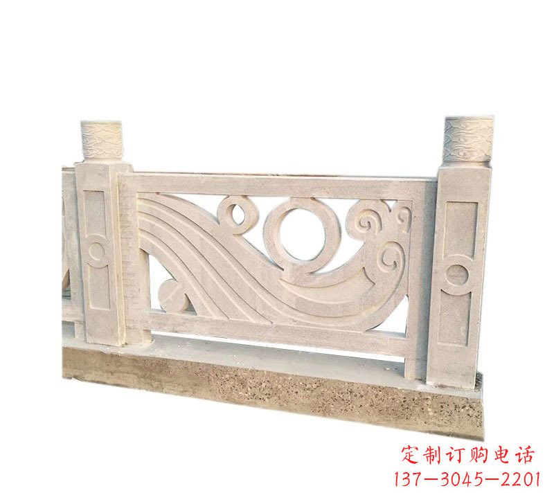 江西精美石栏板雕塑,点缀河边桥梁的美丽