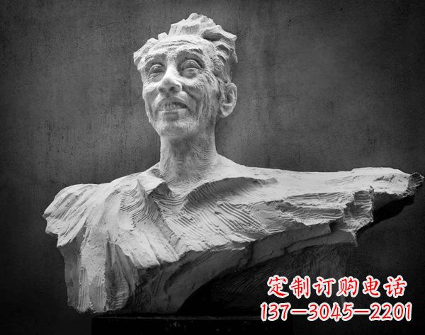 江西贺绿汀石雕头像——致敬中国当代音乐传奇