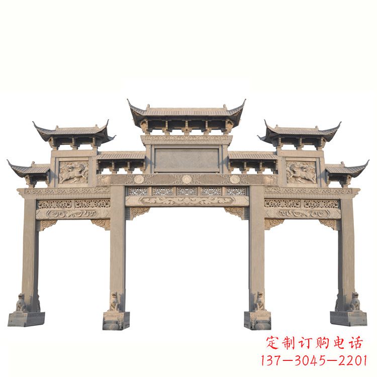 江西红石牌坊