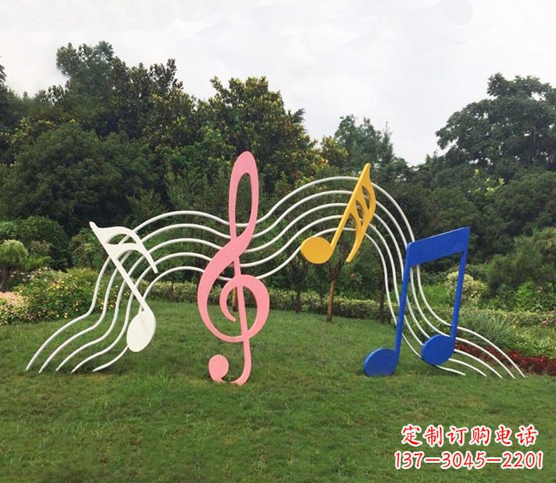 江西户外不锈钢音符