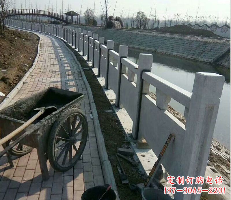 江西精美大理石栏杆石雕