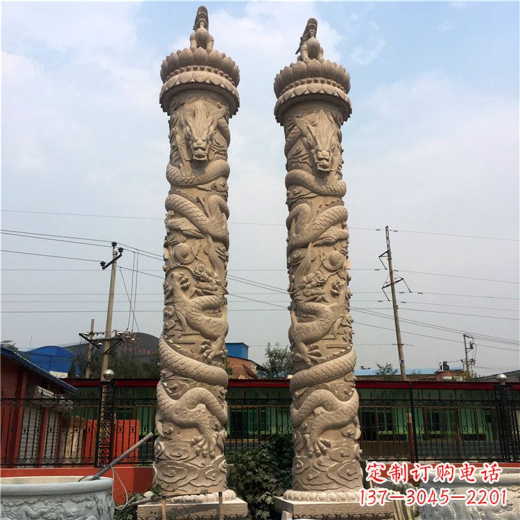 江西中领雕塑华表龙柱,极致艺术精品