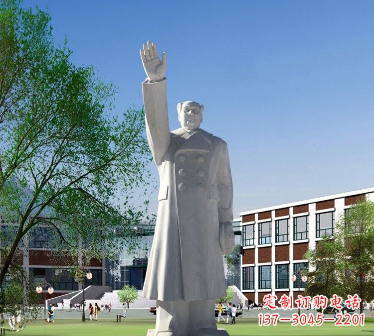 江西挥手的毛主席石雕
