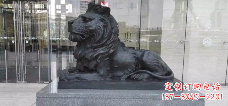 江西领雕塑狮子铜雕,无可比拟的艺术精粹