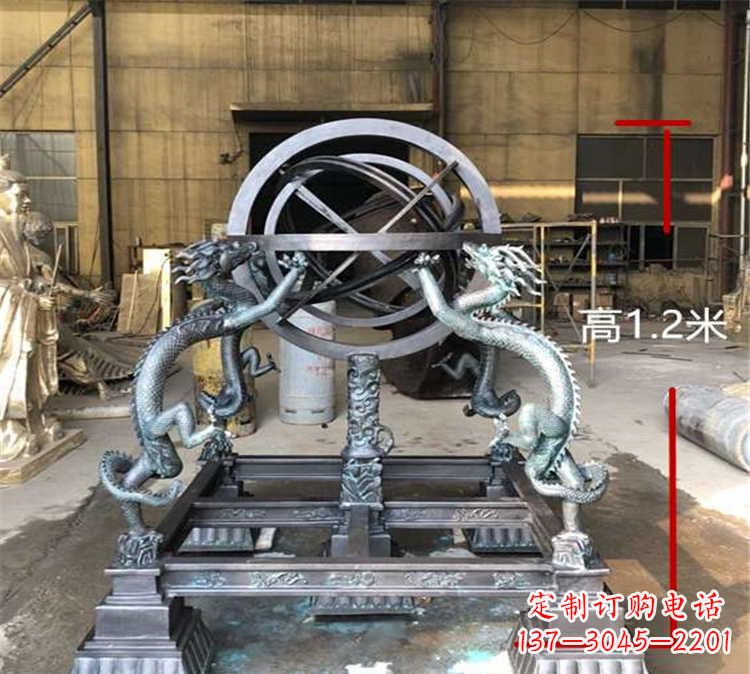 江西浑天仪古代仪器校园景观雕塑