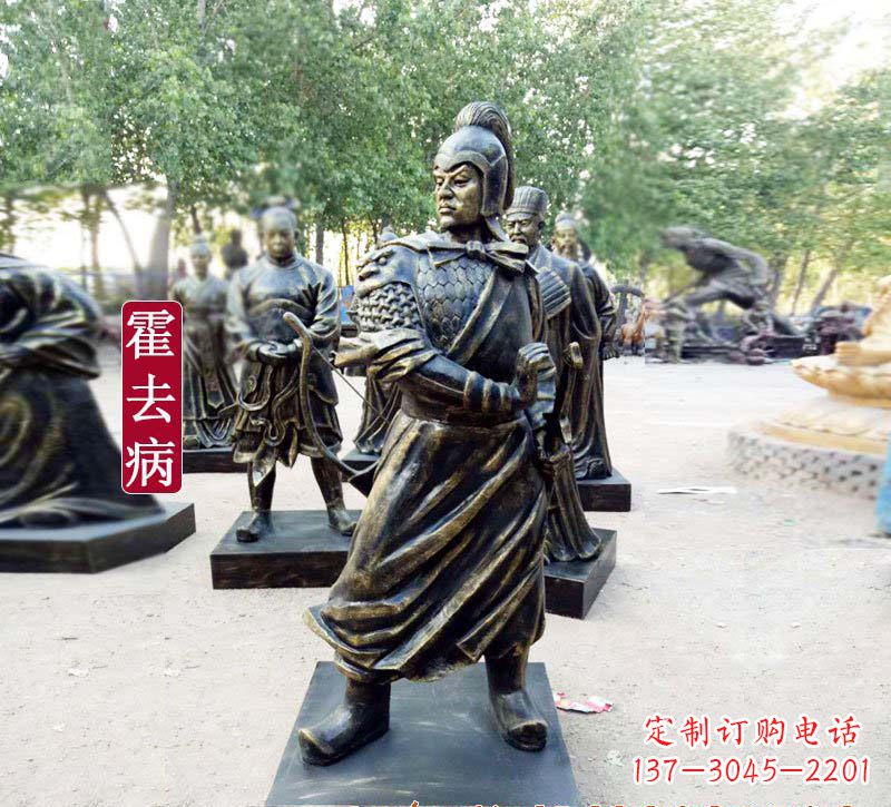 江西纪念级霍去病铜雕,传承不凡的文化记忆