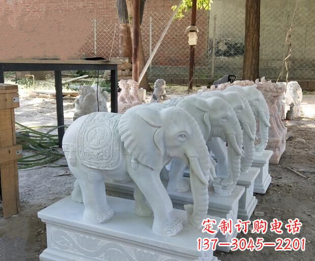 江西美轮美奂的大象雕塑