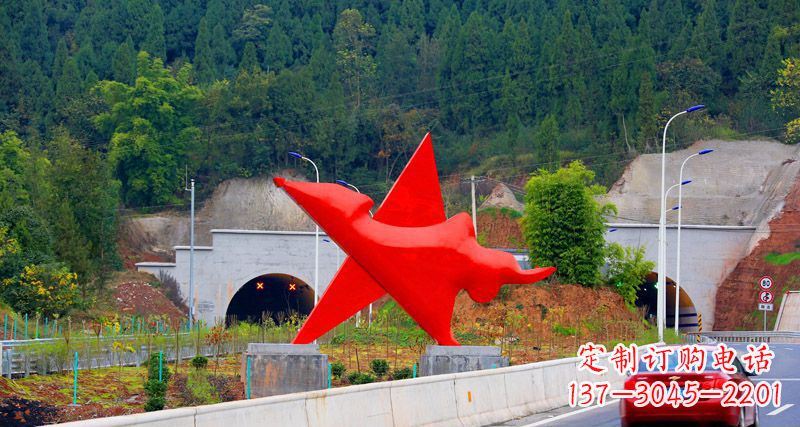 江西不锈钢五角星雕塑——把美好变成珍藏