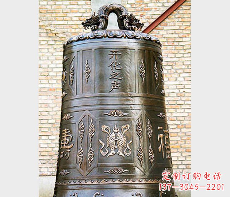江西金光寺景观铜钟—让你的家园完美演绎传统韵味