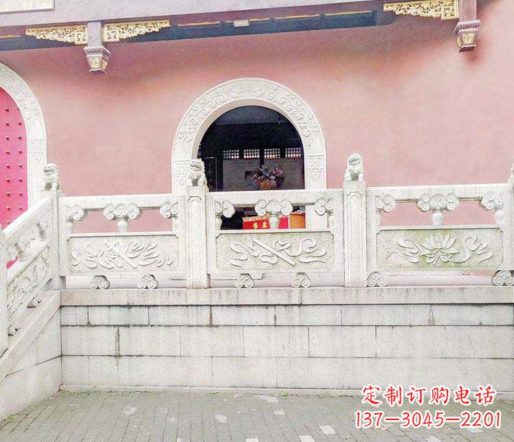 江西中领雕塑:大理石栏板雕塑