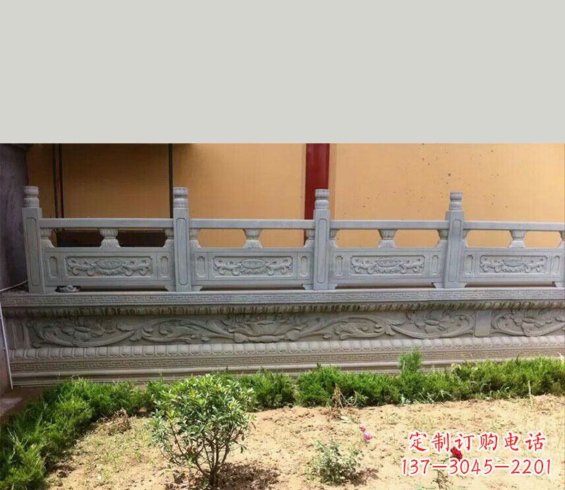 江西尊贵而古典的大理石栏板雕塑