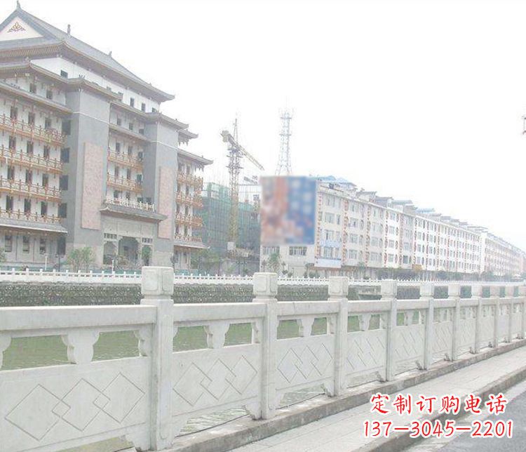江西流光溢彩的大理石栏板石雕