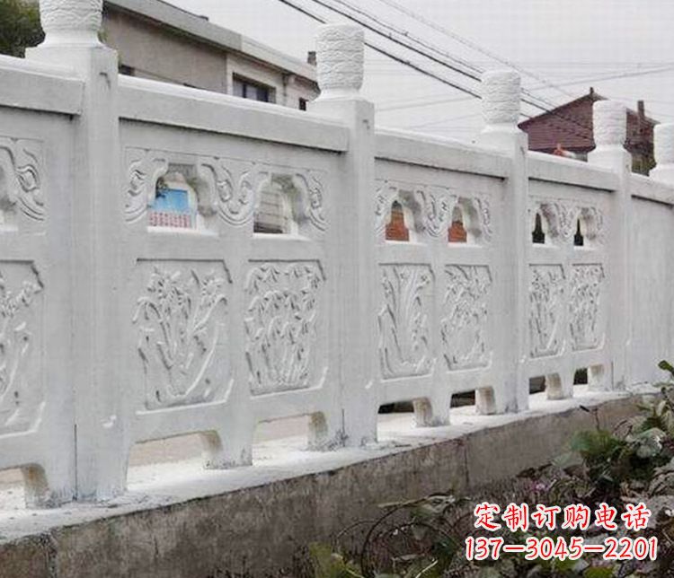 江西优雅大理石栏板雕塑