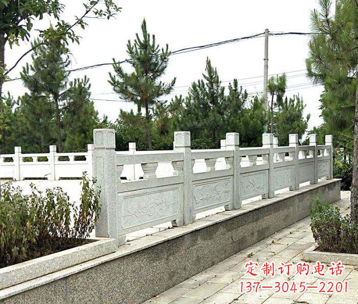 江西大理石栏杆雕塑:精致的定制艺术品