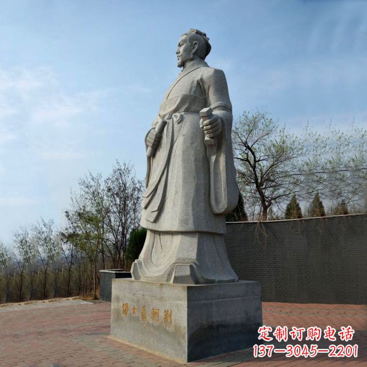江西中国荆轲铜雕塑,给景区广场趣味增添历史感