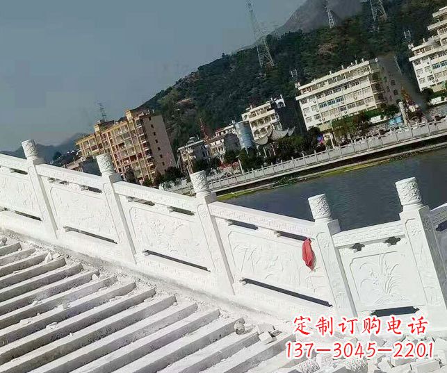 江西山东汉白玉栏板石雕
