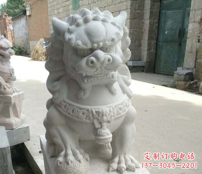 江西南方石雕龙狮子——浓烈的中国风雕塑