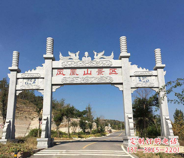 江西中领雕塑:高质量牌坊石雕