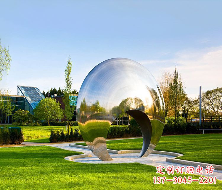 江西金色门楣的精美镜面拱门雕塑