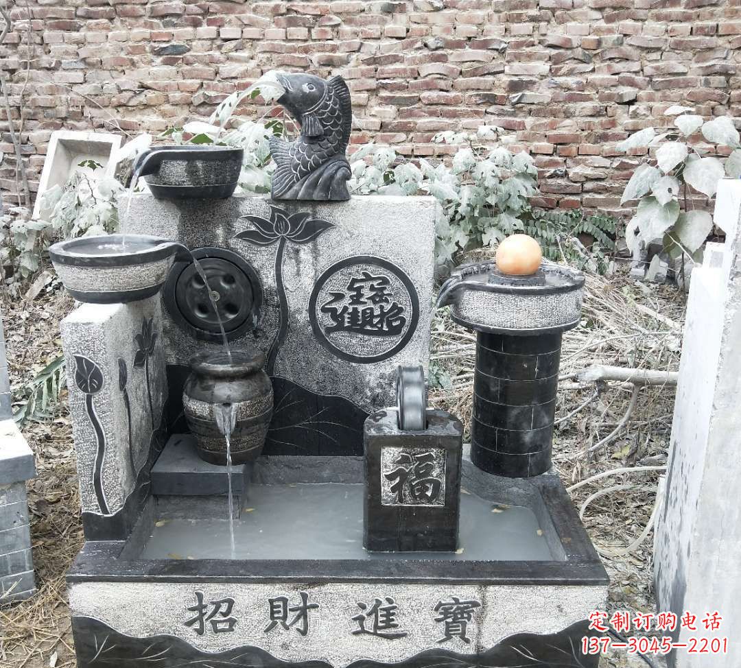 江西酒店招财流水池