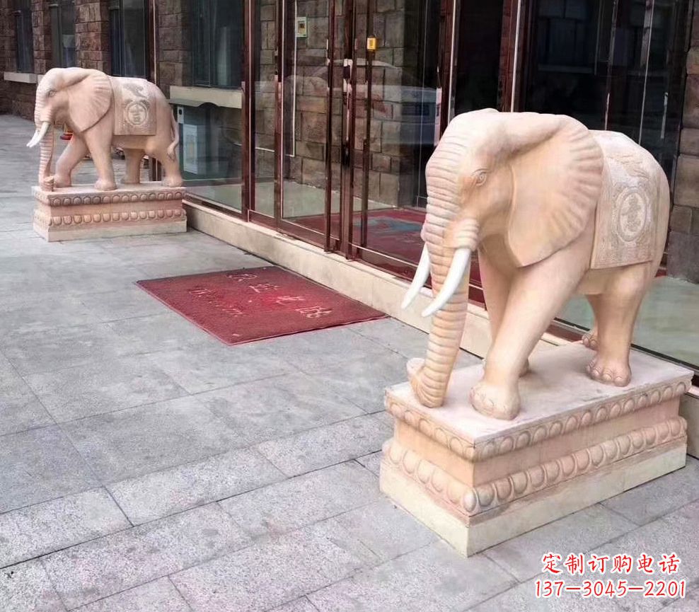 江西中领雕塑--精美大象雕塑