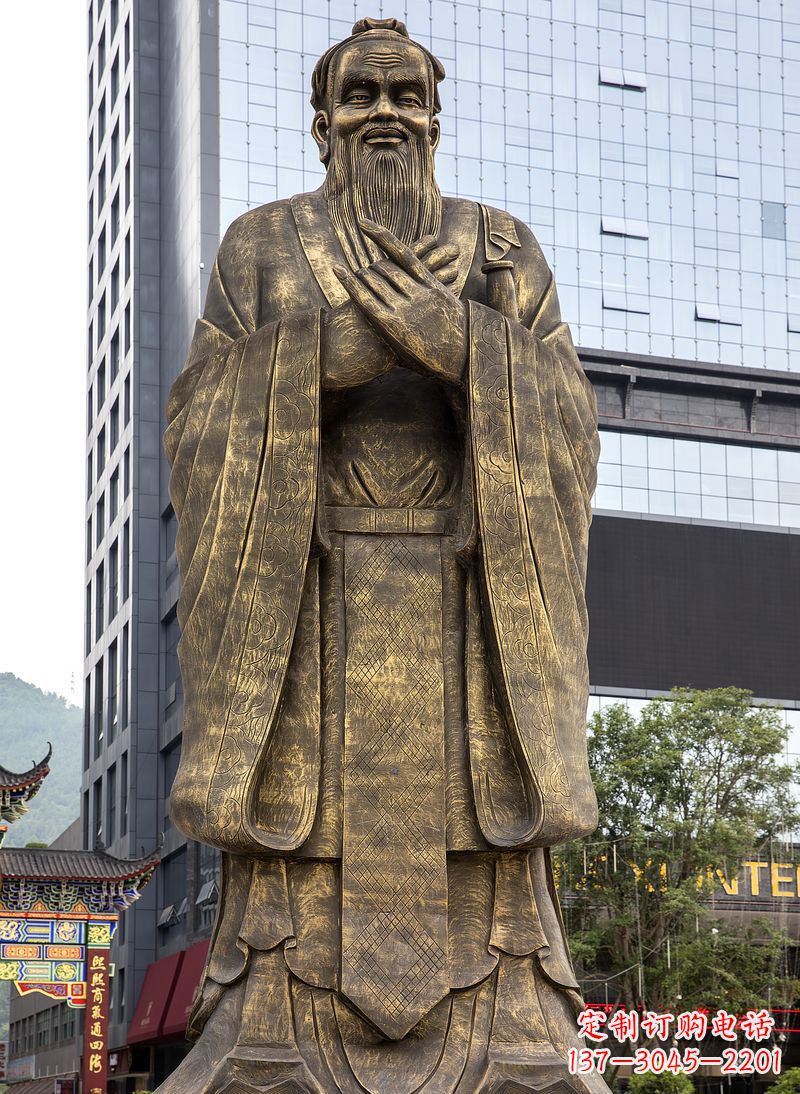 江西传承古代名人铜雕,一件件精美雕塑装点你的生活