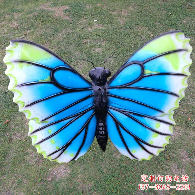江西全新设计的蝴蝶雕塑仿真摆件